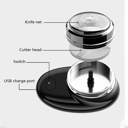 Professional Shaver with Removable and Washable Blade Head - Premium Shaving Razor for a Smooth and Comfortable Shave