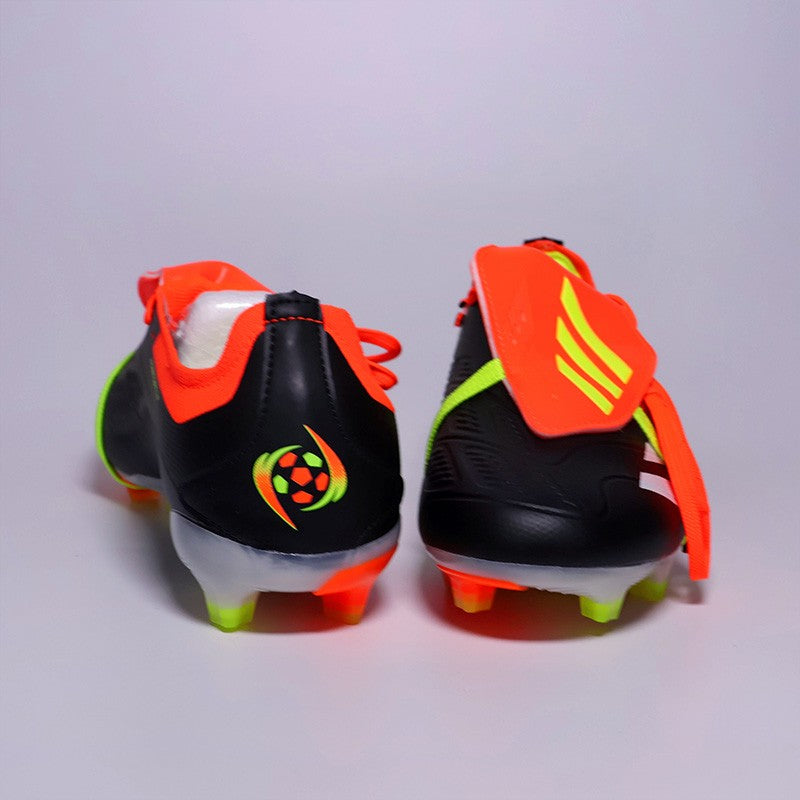 X-2502 Original Mens Football Boots for Kids Training Studded Fast Soccer Cleats Outdoor Non Slip Football Shoes for Man 35-45