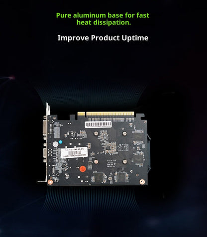 SEJISHI AMD GT740 4G D5 Gaming Graphics Card GDDR5 128Bit 4G DP AMD Radeon GPU GT 740 placa de video Diy Gaming Computer