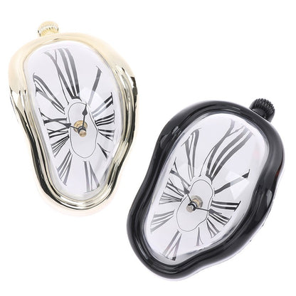 Distorted Wall Clocks Surrealist Salvador Dali Style Wall Watch Decoration