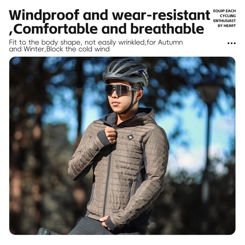 WEST BIKING Cycling Jacket Men Coats Winter Thermal Fleece Windbreaker MTB Bicycle Clothing Motorcycle Bike Jackets 0?-15?