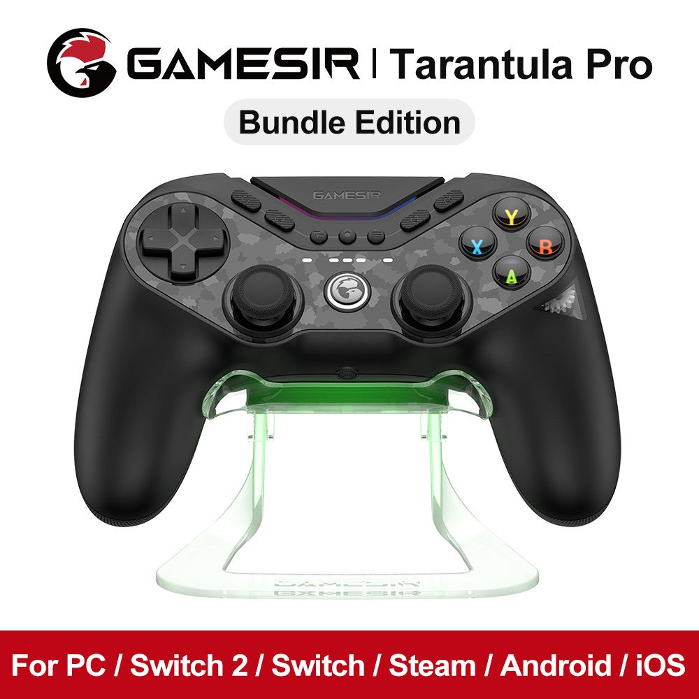 GameSir Tarantula Pro PC Gamepad for Nintendo Switch 2/1 Steam iOS Android Game Controller Hall Effect Sticks NFC ABXY Switching