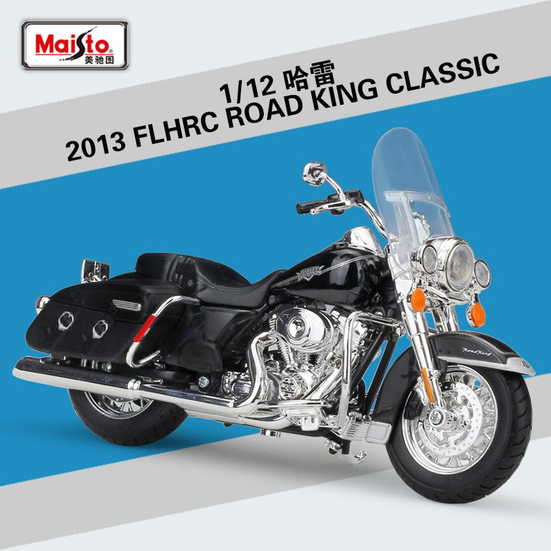 Maisto 1:12 Harley FLHTK Electra Glide Ultra Limited Liga Clássica Modelo de Motocicleta Brinquedo de Metal Fundido Moto de Lazer Modelo Infantil Presente