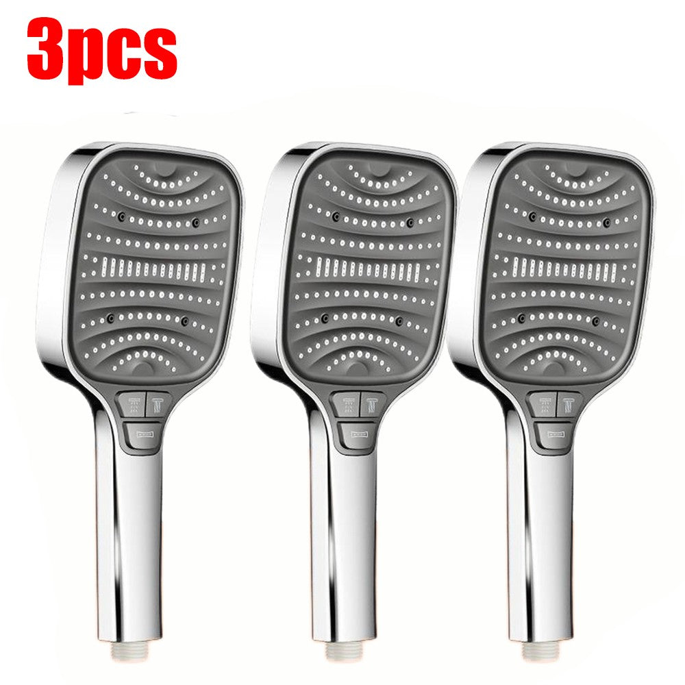 Chuveiro Turbo Pressurizado com 8 Modos, Painel Grande de 12cm, Chuveiro Econômico, Chuveiro com Filtro em ABS Reforçado à Prova de Explosão