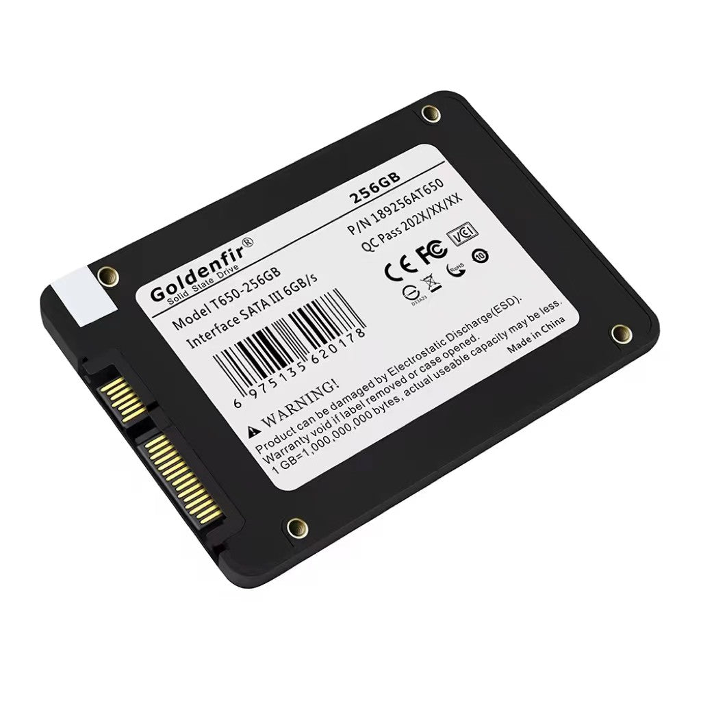 SSD 120GB 180GB Goldenfir Unidade de Estado Sólido Interna 240GB 480GB 500GB 960GB SATA3 6GB/S Disco Rígido SATA2