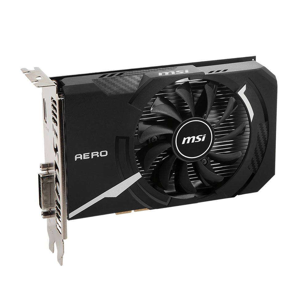 MSI GeForce GT 1030 AERO ITX 2GD4 OC 64Bit DVI PCI-E 3.0 Geforce GPU Gt 1030 Placa de Vídeo para Jogos