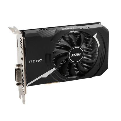 MSI GeForce GT 1030 AERO ITX 2GD4 OC 64Bit DVI PCI-E 3.0 Geforce GPU Gt 1030 Placa de Vídeo para Jogos