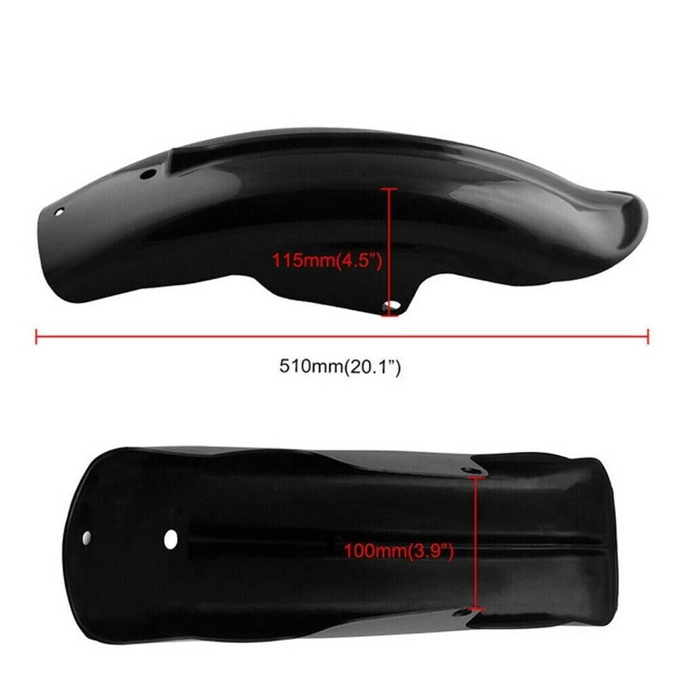 Motorcycle Black Rear Fender Mudguard Guard Wheel Cover For Harley Sportster XL883 1200 Cafe Racer Bobber Chopper 1994-2003