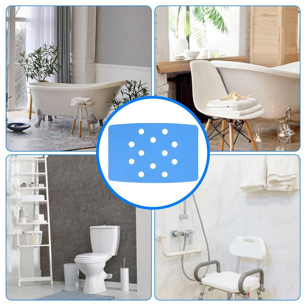 Non-Slip Shower Stool Cushion Anti-Skid Bath Chair Mat Waterproof Bathroom Safety Pad EVA Seat Cushion for Tub Acessories