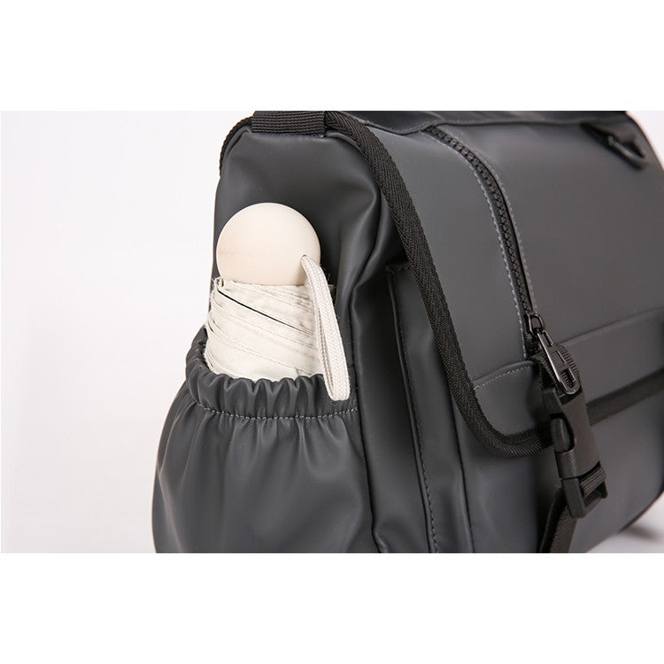 Fashionable Multi Pocket Messenger Bag - large capacity with adjustable strap, daily commuting - durable, travel bag, multi-func