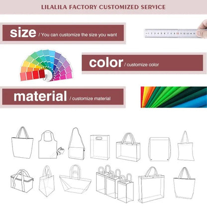 Wholesale 100pcs/lot Hot Sell Large Capacity Customize Logo Size Felt Reusable Tote Shopping Bags for Wedding Party Packaging