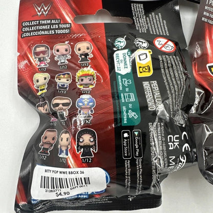 Wrestle Mania Wwe Funko Caixa Surpresa Dwayne Johnson Steve Austin Mini Boneco de Ação Modelo Caixa Mistério de Surpresa Decoração de Mesa