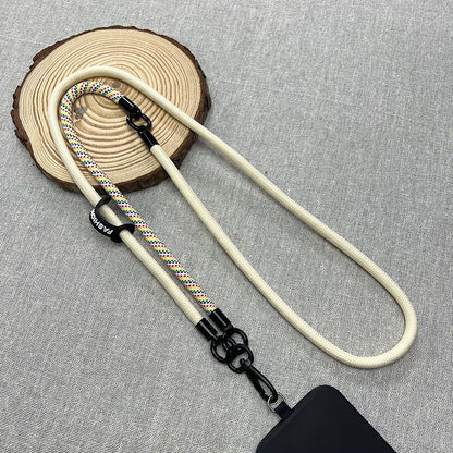 Corda de Pescoço Ajustável de 120 CM para Telefone, Alça Transversal, Destacável, Capa de Celular USB, Corrente de Ombro, Corda, Coleção 2025
