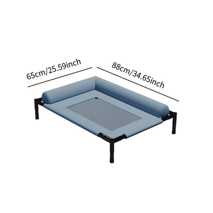 Cama Elevada Refrescante para Cães, Portátil e Lavável, Rede para Cães e Gatos, Cama Portátil para Cães com Tela Respirável