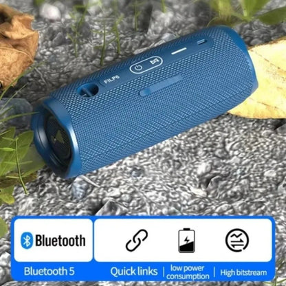 Caixa De Som Bluetooth Portátil Flip6 Multifuncional TWS Áudio Subwoofer Sem Fio para Casa com Dois Alto-falantes