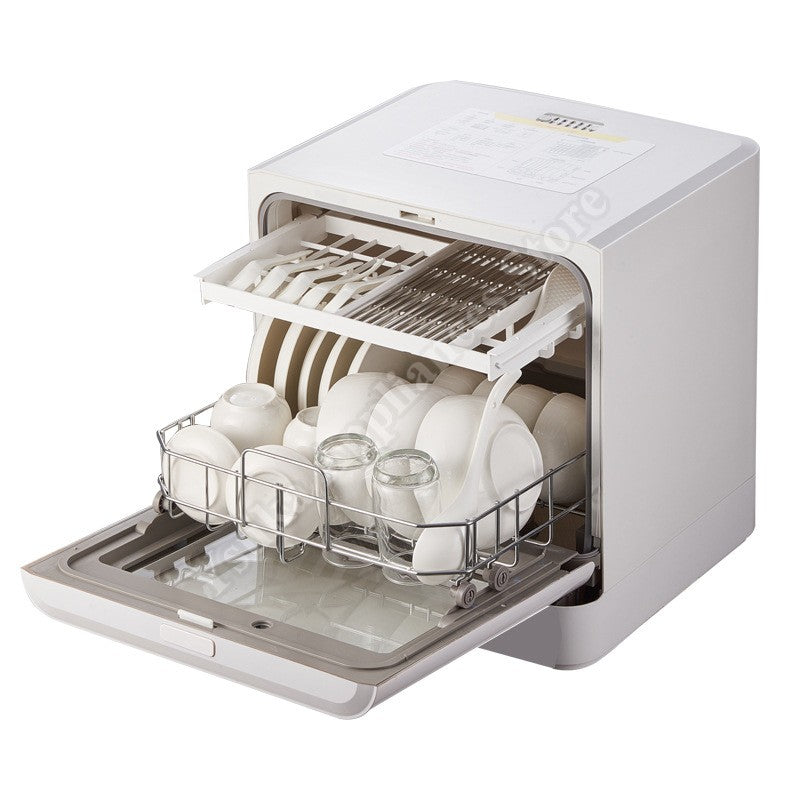 Mini Dishwasher Automatic Portable Desktop Household Intelligent High Temperature Drying Disinfection Desktop Dishwasher