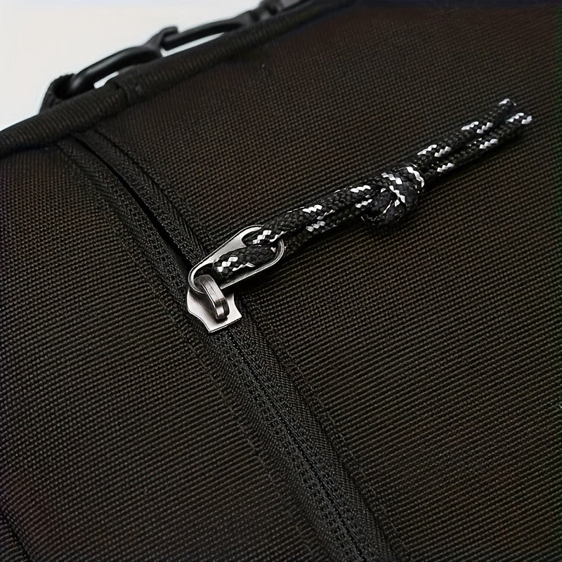 Men's Shoulder Bag with Leaf Design "Not Cheap Just Rich" Slogan Fashion Portable Male Small Crossbody Bags Leisure Phone Bag