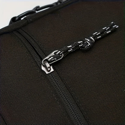 Men's Shoulder Bag with Leaf Design "Not Cheap Just Rich" Slogan Fashion Portable Male Small Crossbody Bags Leisure Phone Bag