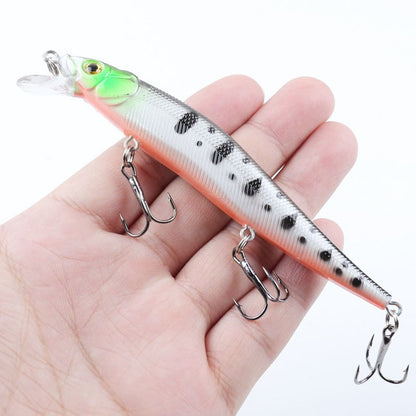 Isca Artificial Pesca 11.5cm/14g Bionic Balançante Isca Rígida com Olhos 3D Anzol Wobbler Pesca de Carpa Pesca de Baixo Perca 5/10 Peças