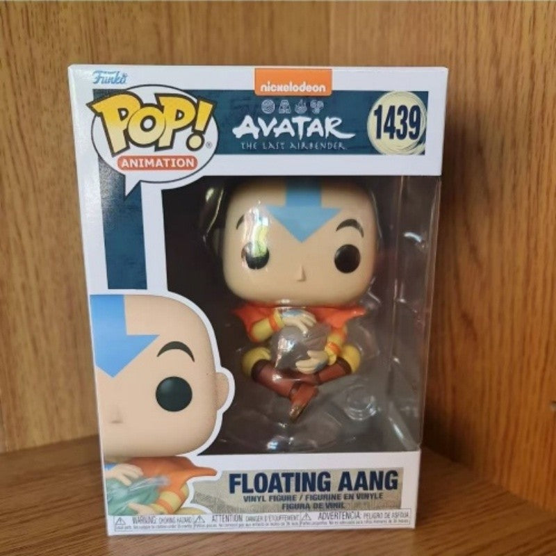 Funko Pop Avatar: A Lenda de Aang Action Doll Modelo Aang Flutuante 1439 Escultura de Vinil Edição Limitada para Presente