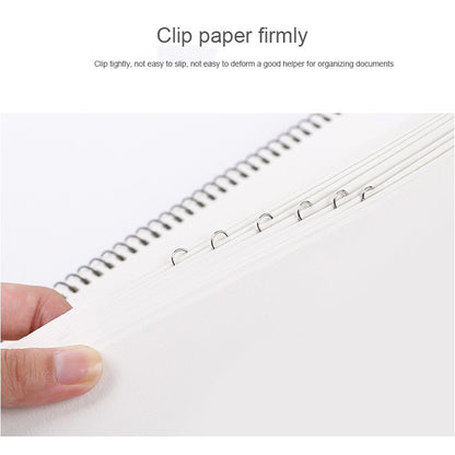 200pcs/box Paper Clips Durable and Rustproof Metal Paperclips for Home School Office Document Organizing Supplies