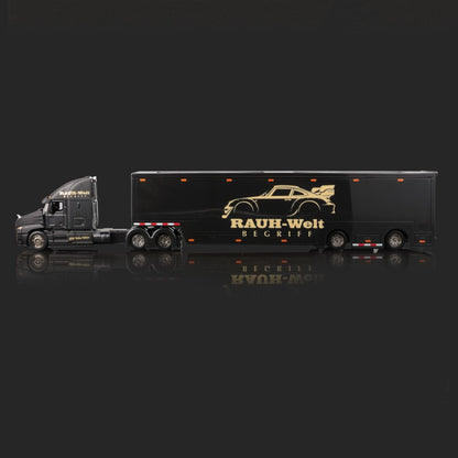 Em Estoque Maisto 1:64 Harley Davidson Mack Anthem Veículo de Transporte Pesado Contêiner Reboque Miniatura de Liga Fundida Brinquedo Carro