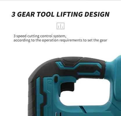 Makita DJV182Z 340W Serra Tico-Tico sem Escovas 18V Sem Bateria com Lâmina de Serra Portátil sem Fio para Marceneiro