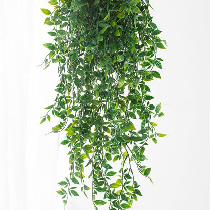 Artificial ivy Plants Plastic Leaf Wedding New Year Christmas Party for Home Room Balcony Garden Office desk Decoration supplies