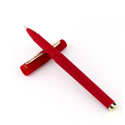 Baoke 0.5/0.7/1.0mm Large Capacity Signature Set Antibacterial Pen Black Carbon Office Neutral Roller Ball Pen Business Refill