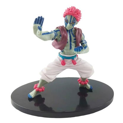 Boneco de Ação do Anime Demon Slayer - Kamado Tanjirou com Agatsuma Zenitsu e Nezuko PVC Modelo Brinquedos Kimetsu No Yaiba Guerreiros