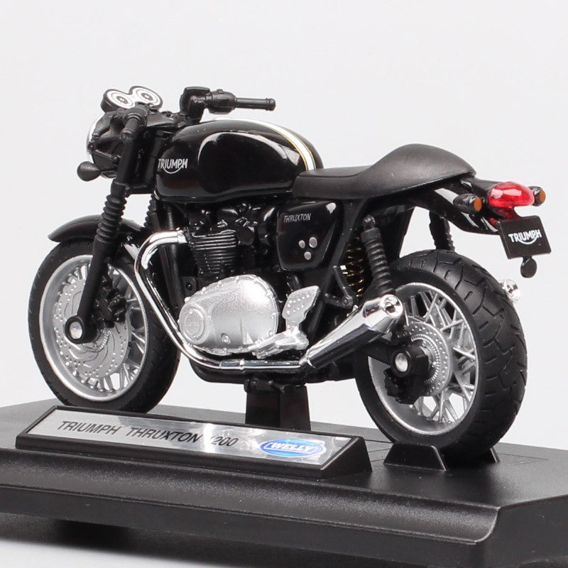 1/18 Escala Welly Triumph Tiger Explorer 800 Sprint RS Bonneville Daytona Trophy Thruxton 1200 Moto Diecast Modelo Brinquedo