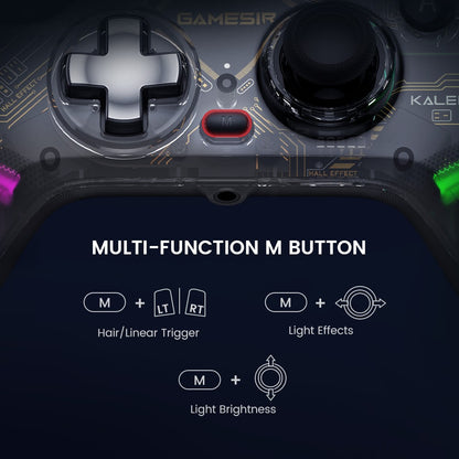 GameSir Kaleid Xbox Gaming Controller Wired Gamepad for Xbox Series X, Xbox Series S, Xbox One, with Hall Effect Joystick