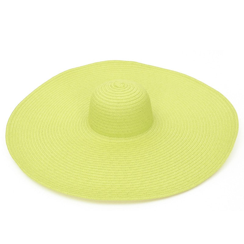 Chapéu de Palha Grande GEMVIE Para Mulheres Chapéu de Sol de Verão de Aba Larga Dobrável Chapéu de Praia Grande de Papel Nova Moda 2022