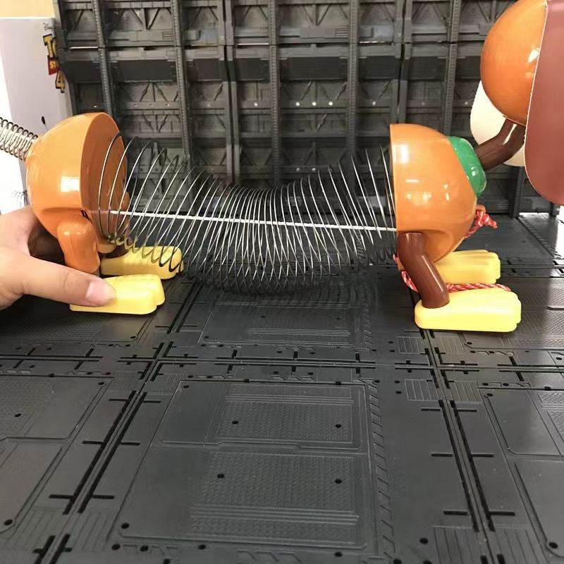 Original Disney Pixar Toy Story 4 Falante Estica Slinky Dog Bonecos de Ação Brinquedos de Animais Anime Fala Inglês Brinquedo Presente Infantil