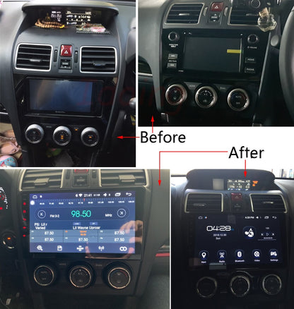 Idoing 9"Car Android Radio Vedio GPS Player For Subaru WRX 2016-2021 GPS Navigation Carplay Auto Head Unit Plug And Play No 2Din