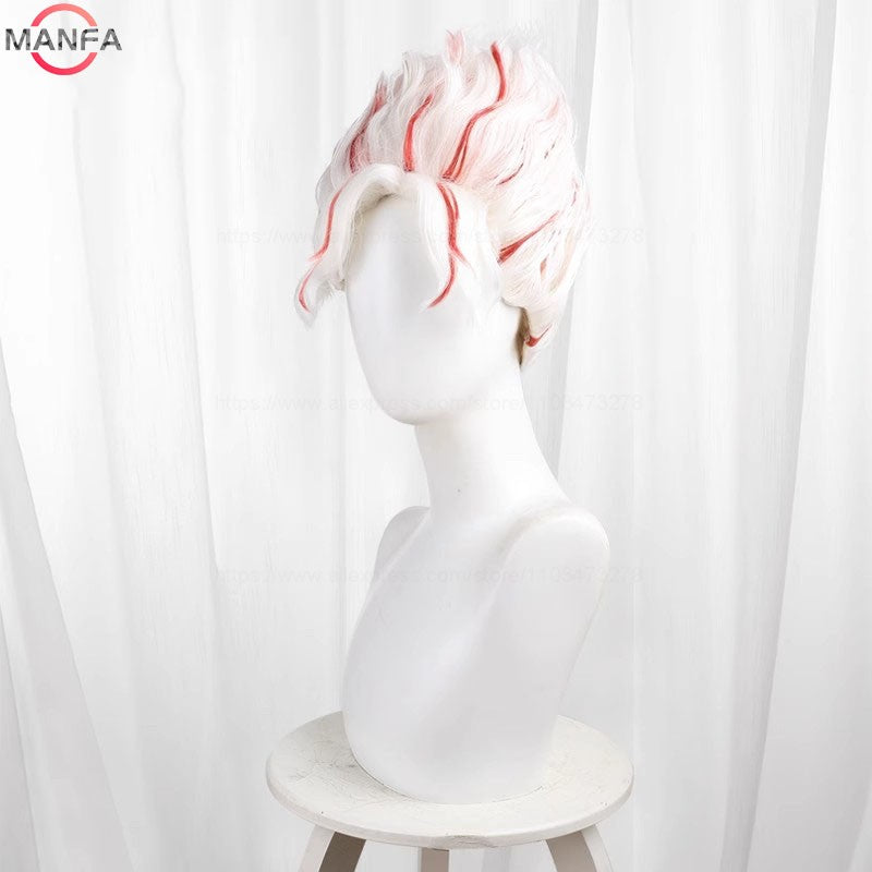 Momo Ayase Ekalun  Cosplay Wig Anime Dandadan Cosplay Short Brown Heat Resistant  Hair Anime Cosplay Wigs + Wig Cap