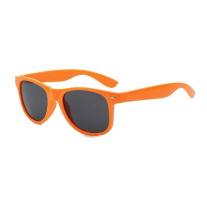 1/8pcs Neon Colors Party Sunglasses Black Studs Retro Unisex Rainbow Street Shot Gift Wedding Favors for Guests