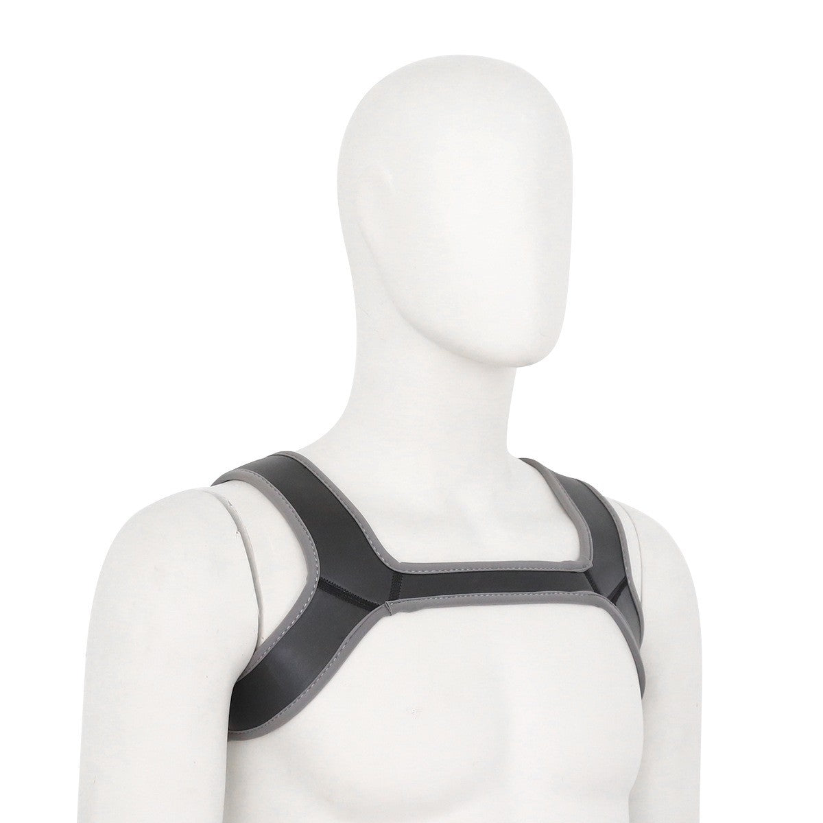 Sexy Men Chest Harness Neoprene Double Shoulder Straps for Carnival Party Caostume Accessories Strap Punk Men Chest Harness Belt