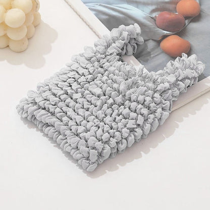 Fold Pleated Storage Bag Magic Expansion Bubble Elastic Paddy Bag Mini Bag Large Capacity Shopping Bag Flexible Stretch Bags