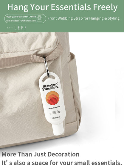 LEFF New Fashion Backpack For Women High Quality Outdoor Travel Waterproof Backpacks Laptop Commuting Bag High End Female Bags