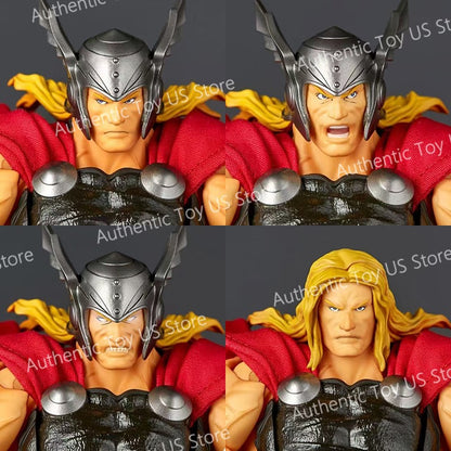 AC Toys New First Batch Thor Anime Figurine Amazing Yamaguchi Revoltech Kaiyodo Anime Action Figure Collectible Model Gift Toy