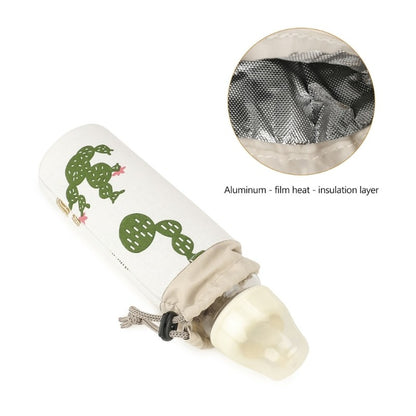 J15U Multi Functional Insulated Infant Bottle Cover 6 Hour Temperature Control Design