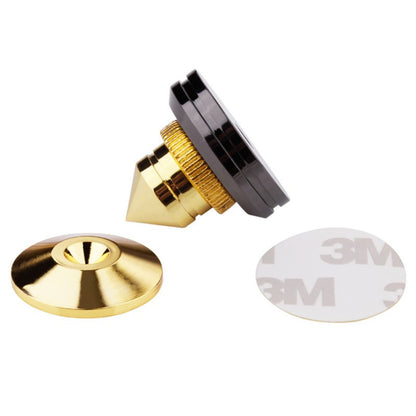 Ponta de Apoio para Caixa de Som M28*26 Base de Cobre Puro Tripé de Alumínio Subwoofer Amplificador Pad para Amplificador CD DVD Player Pés
