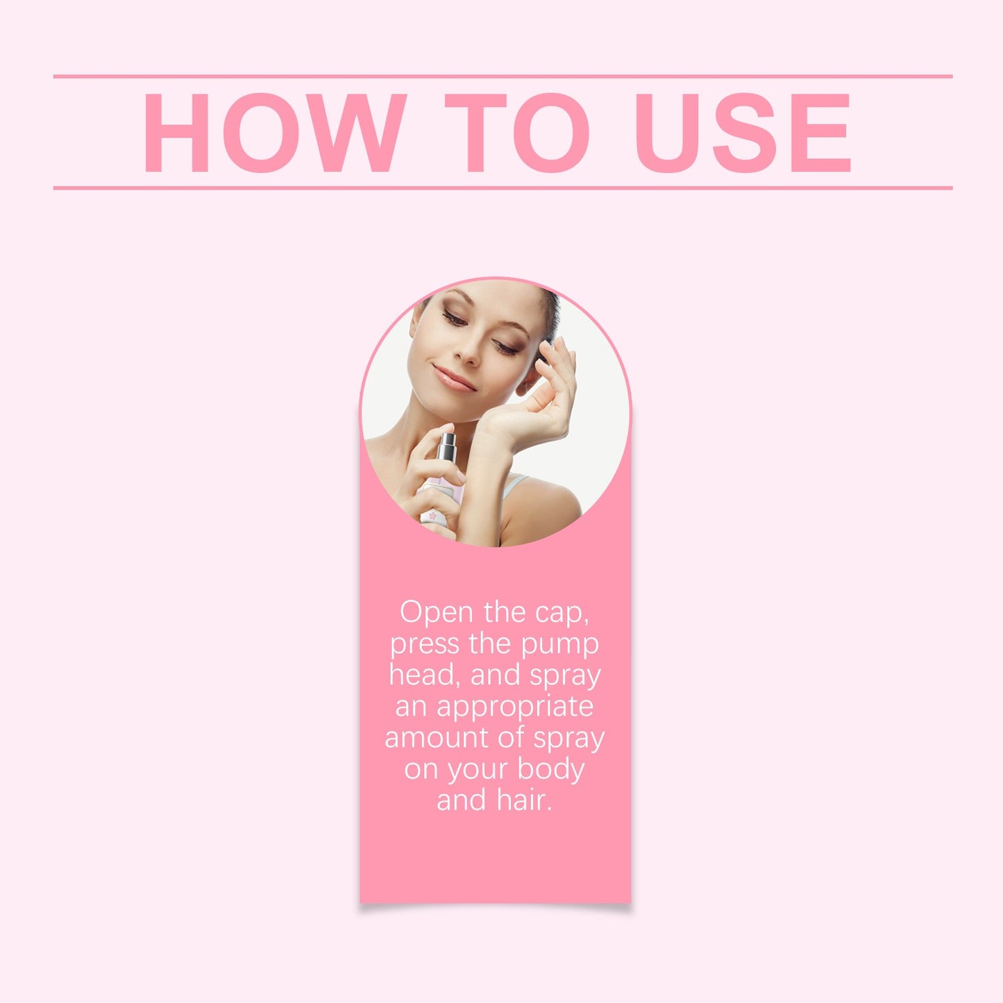 Roxelis 30ml Body Perfume Spray Hair Scent Light Fresh Skin Long Lasting Floral Fragrance Add Personal Charms Dating Perfume