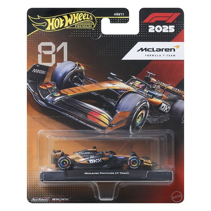 2026 New Original Hot Wheels "Gold Label" Series Formula 1 Racing Set Collecting Alloy Miniature Diecast Vehicle Cars Toys Gifts