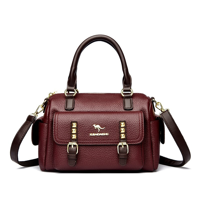 Luxury Designer Soft Pu Leather Shoulder Crossbody Messenger Bags for Women 2026 High Quality Casual Ladies Purses and Handbags