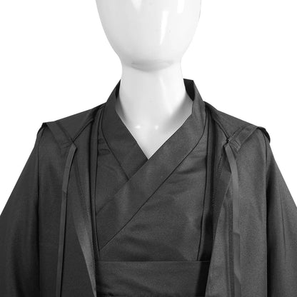 Obi Wan Kenobi Jedi Warrior Cosplay Costume Adult Kids Unisex Cloak Friar Uniform Robe Full Set Halloween Carnival Outfits