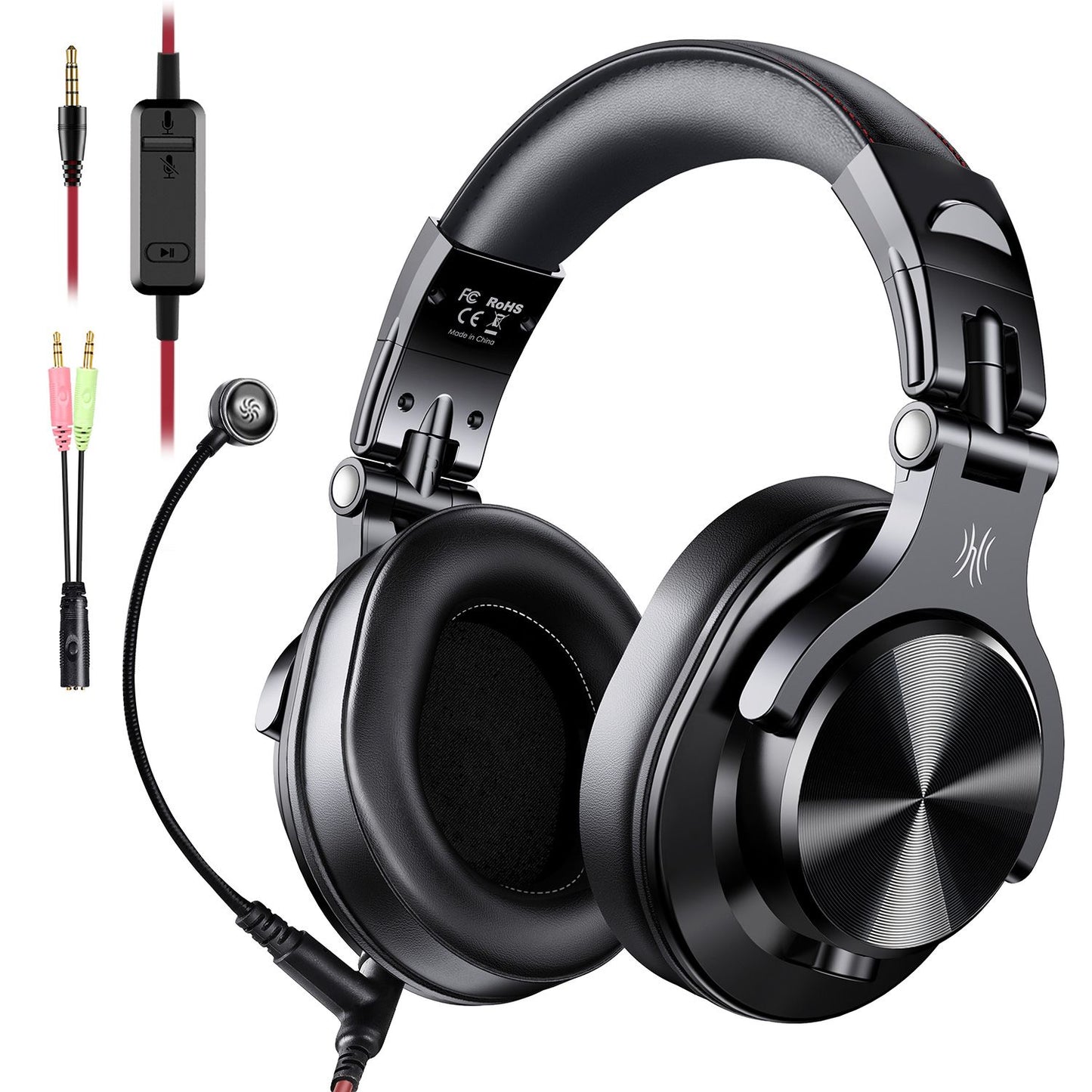 Oneodio A71 Original Studio DJ Headphones Portable Wired Headset With Music Share Port Deep Bass Stereo Headphone For Recording