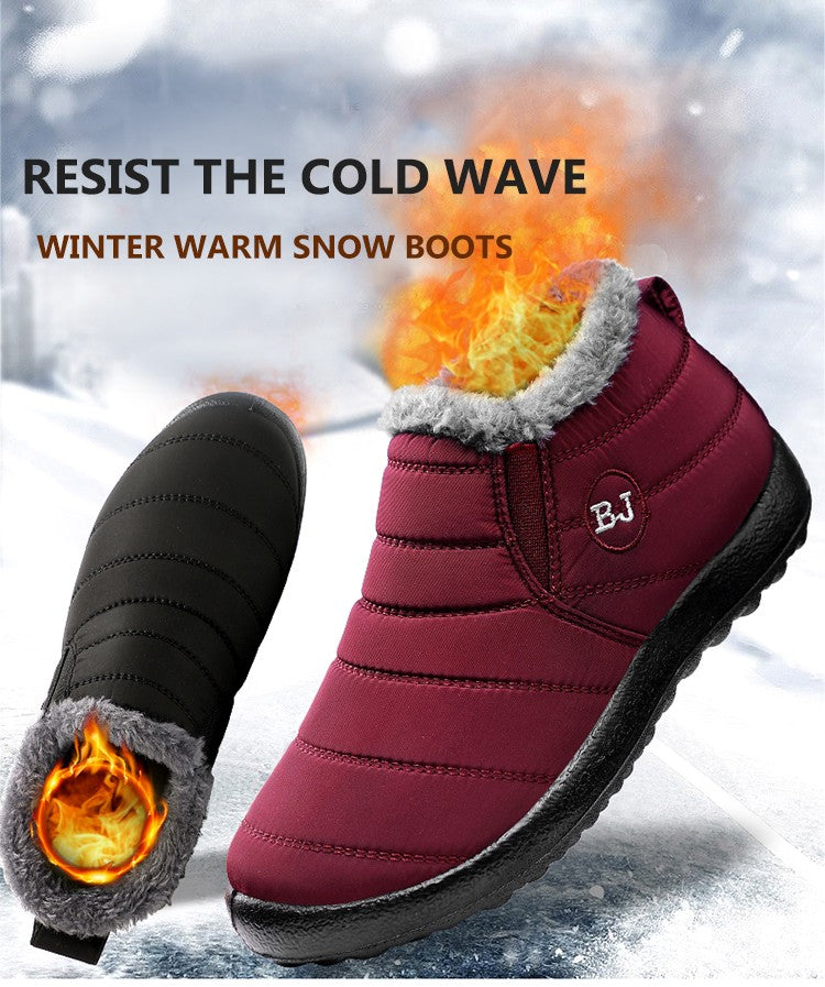 Botas Masculinas de Neve para Área Externa, Sapatos Masculinos com Pelo, Botas de Inverno Masculinas, Botas de Caminhada, Botas de Tornozelo, Sapatos Masculinos Impermeáveis, Botas de Trabalho, Calçados
