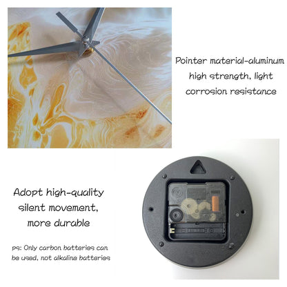 1pc glass wall clock, modern light luxury gold design wall clock, silent clock, home decoration, living room bedroom decoration